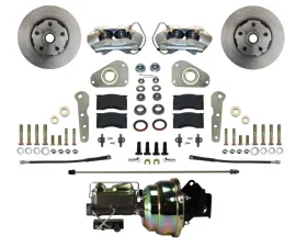 Leed Brakes 4 Piston Full Size Power Front Disc Brake Conversion Ford Sunliner 1957-1960