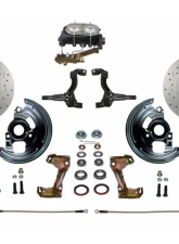 Leed Brakes Cast Iron M/C Disc Drum Side Mount Manual Front Disc Brake Conversion Kit Pontiac Tempest 1964-1970                                     - FC1002-3A1X - Image 3