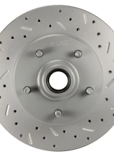Leed Brakes Cast Iron M/C Disc Drum Side Mount Manual Front Disc Brake Conversion Kit Pontiac Tempest 1964-1970                                     - FC1002-3A1X - Image 2