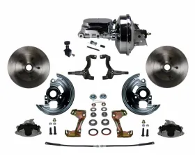 Leed Brakes Cast Iron Power Front Disc Brake Conversion Kit Pontiac Tempest 1964-1970