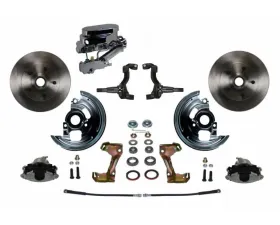 Leed Brakes Cast Iron Manual Front Disc Brake Conversion Kit Pontiac Tempest 1964-1970