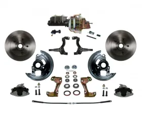 Leed Brakes Cast Iron Natural Power Front Disc Brake Conversion Kit Pontiac Tempest 1964-1970