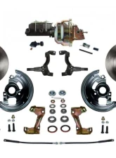 Leed Brakes Cast Iron Natural Power Front Disc Brake Conversion Kit Pontiac Tempest 1964-1970                                     - FC1002-M105 - Image 12