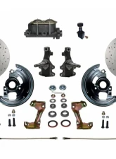 Leed Brakes 2" Drop Spindle M/C Adjustable Proportioning Valve Manual Front Disc Brake Conversion Pontiac Tempest 1964-1970                                     - FC1003-305X - Image 3