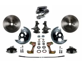 Leed Brakes Cast Iron Manual Front Disc Brake Conversion Pontiac Tempest 1964-1970