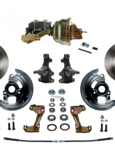 Leed Brakes 2" Drop Spindle Standard Power Front Disc Brake Conversion Kit Pontiac Tempest 1964-1970                                     - FC1003-M1A1 - Image 12