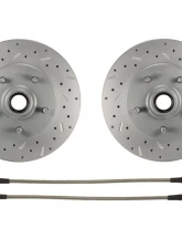 Leed Brakes Manual Front Disc Brake Conversion Kit w/ Adjustable Proportioning Valve Chevrolet Nomad 1955-1958                                     - FC1010-305X - Image 2