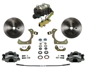 Leed Brakes Manual Front Disc Brake Conversion Kit w/ Disc Drum Valve Chevrolet Nomad Chevrolet Nomad 1955-1958