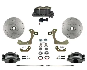Leed Brakes Maxgrip XDS Manual Front Disc Brake Conversion Kit w/ Adjustable Proportioning Valve Chevrolet Parkwood 1959-1961