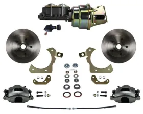 Leed Brakes Power Front Disc Brake Conversion Kit w/ Adjustable Proportioning Valve Chevrolet Parkwood 1959-1961
