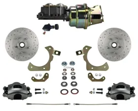 Leed Brakes Maxgrip XDS Power Front Disc Brake Conversion Kit w/ Adjustable Proportioning Valve Chevrolet Parkwood 1959-1961
