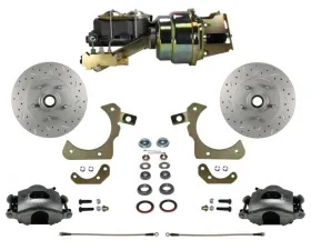 Leed Brakes Maxgrip XDS Power Front Disc Brake Conversion Kit w/ Disc Drum Valve Chevrolet Parkwood 1959-1961