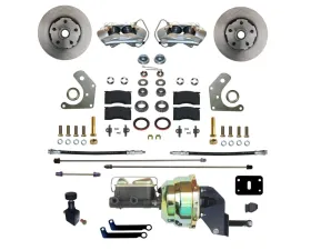 Leed Brakes Maxgrip XDS Rotors Power Front Disc Brake Conversion Kit Plymouth Savoy 1962-1964