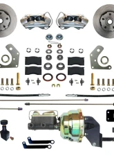 Leed Brakes Maxgrip XDS Rotors Power Front Disc Brake Conversion Kit Plymouth Savoy 1962-1964                                     - FC2002-8405X - Image 7