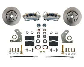 Leed Brakes Spindle Mount Mopar B & E Body Front Disc Brake Conversion Kit Plymouth Savoy 1962-1964