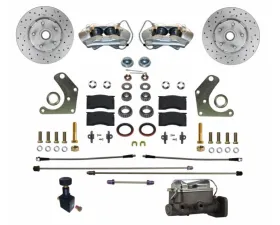 Leed Brakes Front Disc Brake Conversion Kit Mopar C Body Factory Power Brakes w/ Maxgrip XDS Plymouth Fury III 1965-1972