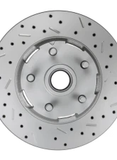 Leed Brakes Max Grip XDS Rotors Manual Front Disc Brake Conversion Kit Plymouth Fury III 1965-1972                                     - FC2003-C05X - Image 3