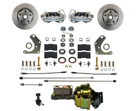 Leed Brakes Front Disc Brake Conversion Kit Mopar C Body Factory Power Brakes Plymouth Fury III 1965-1972