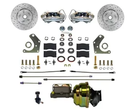 Leed Brakes Maxgrip XDS Front Disc Brake Conversion Kit Mopar C Body Factory Power Brakes Plymouth Fury III 1965-1972