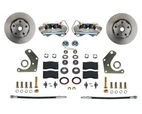 Leed Brakes Front Disc Brake Conversion Kit Spindle Mount Mopar C Body Plymouth Fury III 1965-1972