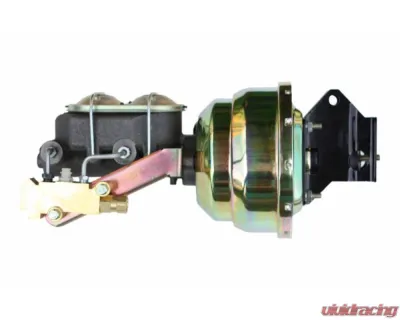 Leed Brakes 8" Dual Power Booster & 1-1/8" Zinc Bore Master w/ Disc/Drum Valve Ford Galaxie 1961-1968 - G81A1