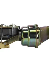 Leed Brakes 7" 10 Series Compact Dual Power Booster Kit w/ Disc Drum Valve Zinc Plated GMC K15 | K1500 Suburban 1967-1972                                     - H61A1 - Image 9