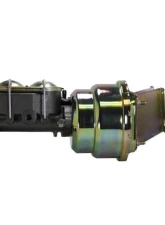 Leed Brakes 7" 10 Series Compact Dual Power Booster Kit w/ Disc Drum Valve Zinc Plated GMC K15 | K1500 Suburban 1967-1972                                     - H61A1 - Image 3