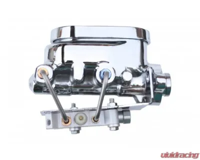 Leed Brakes 1-1/8" Disc/Drum Bore Flat Top Left Port w/ Bottom Mount Proportioning Valve - M_692
