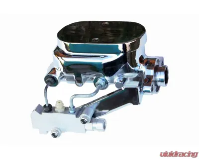 Leed Brakes 1-1/8" Disc/Drum Bore Flat Top Left Port w/ Side Mount Proportioning Valve - M_6B2