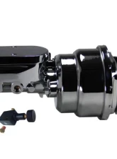 Leed Brakes 7" Chrome Dual Power Booster & 1-1/8" Bore Flat Top Master Chevrolet Camaro 1970-1981                                     - PBKT1016 - Image 4