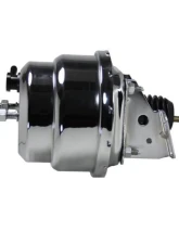 Leed Brakes 7" Chrome Lid Dual Power Booster & 1-1/8" Bore Cast Iron Master Cylinder Chevrolet Camaro 1970-1981                                     - PBKT1027 - Image 3