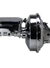 Leed Brakes 9" Chrome Single Diaphragm Power Booster Pontiac | Chevrolet 1970-1981                                     - PBKT1076 - Image 4