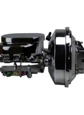 Leed Brakes 9" Chrome Single Diaphragm Power Booster & Disc/Drum Proportioning Valve Pontiac | Chevrolet 1970-1981                                     - PBKT1077 - Image 5