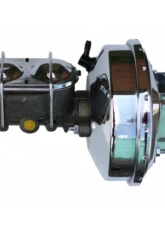 Leed Brakes 9" Cast Iron Chrome Lid Single Diaphragm Power Booster & 1" Bore Master Cylinder Pontiac | Chevrolet 1970-1981                                     - PBKT1091 - Image 4