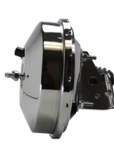 Leed Brakes 9" Cast Iron Chrome Lid Single Diaphragm Power Booster & 1" Bore Master Cylinder Pontiac | Chevrolet 1970-1981                                     - PBKT1091 - Image 4