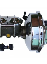 Leed Brakes 9" Cast Iron Chrome Lid Single Diaphragm Power Booster Pontiac Firebird 1970-1981                                     - PBKT1095 - Image 5