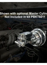 Leed Brakes Chrome Power Brake Booster Kit GMC C15 | C1500 Suburban 1971-1974                                     - PBKT6011 - Image 2