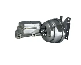Leed Brakes Chrome Power Brake Booster & Master Cylinder Kit GMC C15 | C1500 Suburban 1971-1974