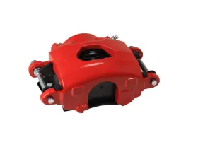 Leed Brakes Red Powder Coated Single Piston Right Side GM Brake Caliper Chevrolet Nova 1969-1974