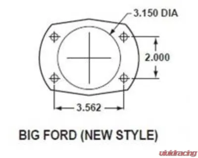 Leed Brakes 9" Ford Large Bearing New Style Torino Rear Disc Brake Conversion Kit Ford Victoria 1957-1964 - RC0003