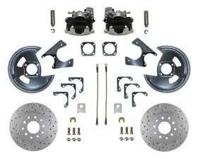 Leed Brakes Rear Disc Brake Conversion Kit w/ 5x4.75 Non Staggered Shocks Chevrolet Nova 1962-1967
