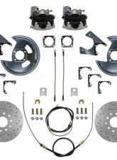 Leed Brake Rear Disc Brake Conversion Kit w/ Staggered Shocks Pontiac Firebird 1970-1981                                     - RC1003X - Image 14