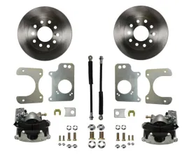 Leed Brakes GM 10 Bolt Axles w/ 3 Bolt Flange Rear Disc Brake Conversion Kit Pontiac Firebird 1982-1992