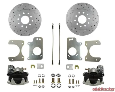 Leed Brakes GM 10 Bolt Axles w/ 3 Bolt Flange Maxgrip XDS Rear Disc Brake Conversion Kit Pontiac Firebird 1982-1992 - RC1009X