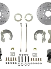 Leed Brakes Rear Disc Brake Conversion Kit w/ Maxgrip XDS Rotors Mopar 8-3/4 9-3/4 Rear Axles Plymouth Savoy 1962-1964                                     - RC2001X - Image 14