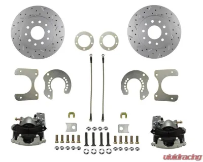 Leed Brakes Rear Disc Brake Conversion Kit w/ Maxgrip XDS Rotors Mopar 8-3/4 9-3/4 Rear Axles Plymouth Savoy 1962-1964 - RC2001X