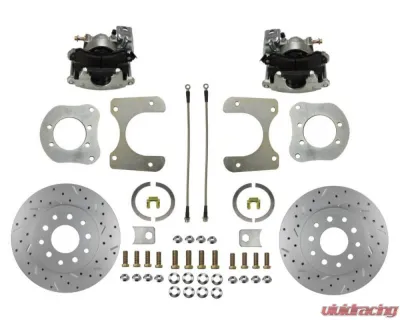 Leed Brakes Rear Disc Brake Conversion Kit w/ Maxgrip XDS Rotors Jeep Wagoneer 1984-1990 - RC3001X