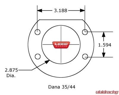 Leed Brakes Rear Disc Brake Conversion Kit w/ Maxgrip XDS Rotors Jeep Wagoneer 1984-1990 - RC3001X