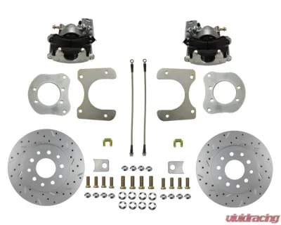Leed Brakes Mopar 8-1/4 9-1/4 Rear Axles Maxgrip XDS Rotors Rear Disc Brake Conversion Kit Dodge W100 Pickup 1969-1974 - RC4001X