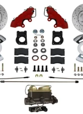 Leed Brakes Manual Front Disc Brake Conversion Kit w/ Drilled Rotors Ford Fairlane 1962-1969                                     - RFC0001-4C7X - Image 9